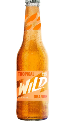 RUS WILD TROPICAL ORANGE 355ML
