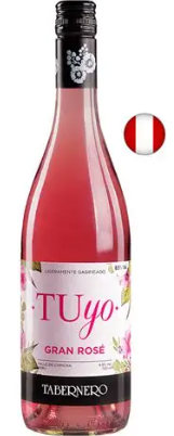 VINO TABERNERO ROSE TUYO 750ML