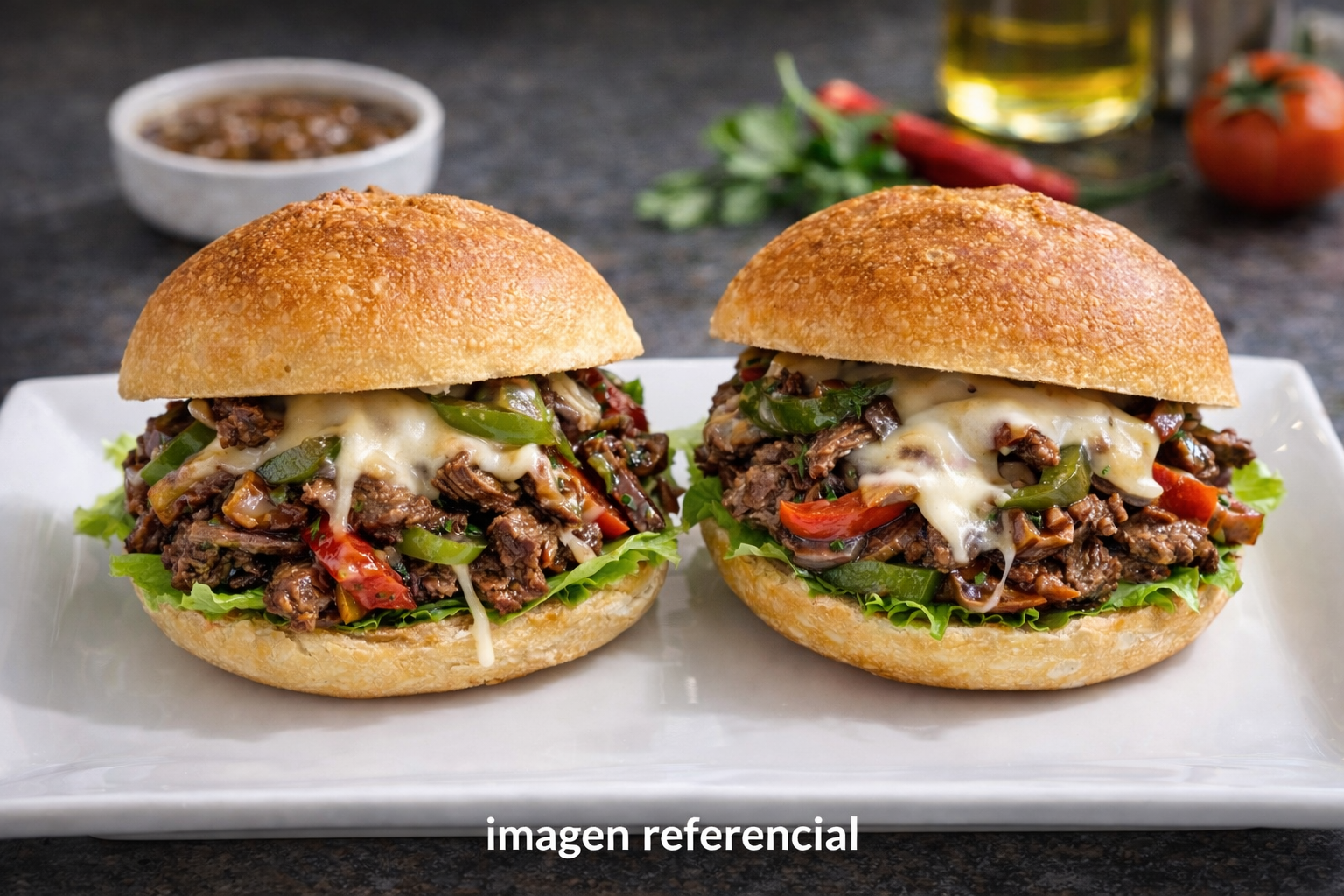 Sánguche Cheese Steak