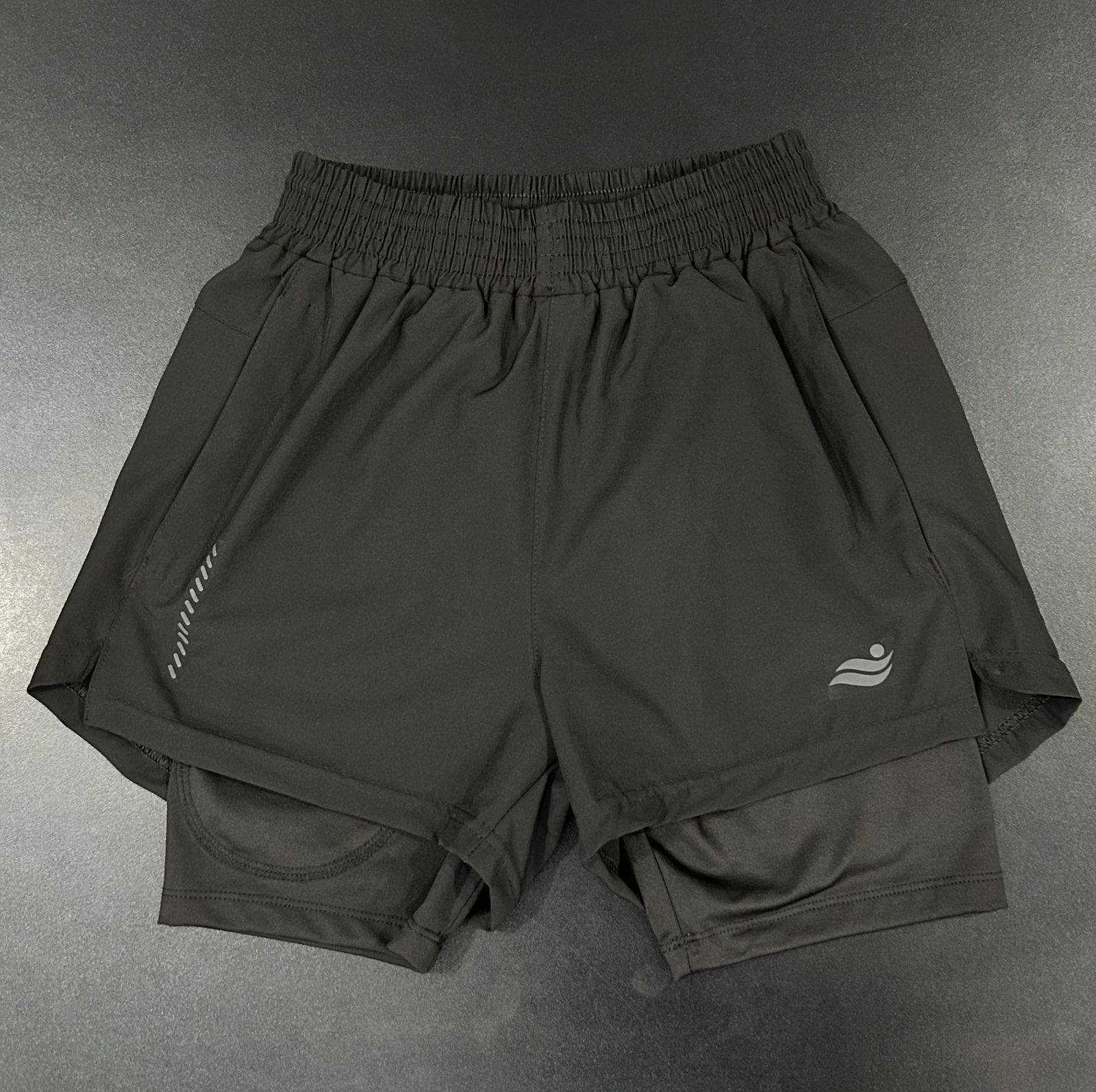 Short con licra para caballero