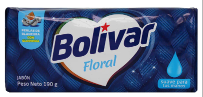 JABON BOLIVAR FLORAL RENAC. 190G