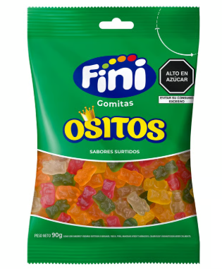 FINI GOMAS OSITOS BRILLO 90G