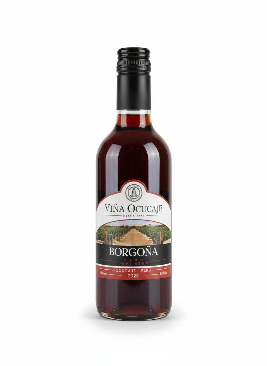 OCUCAJE BORGOÑA 187ML