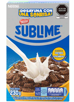 SUBLIME CEREAL CAJA 230G