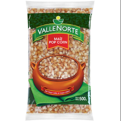 VALLENORTE MAIZ POP CORN 500G