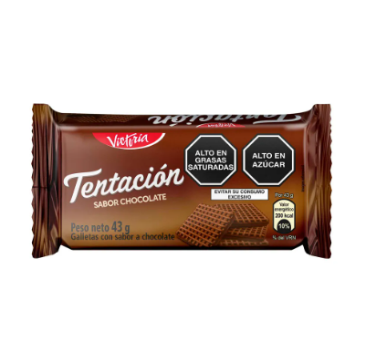 TENTACIÓN CHOCOLATE 43G