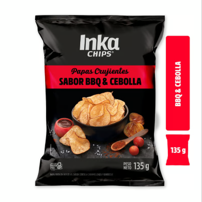 INKA CHIPS ALT PAPA CCBBQ 135G 