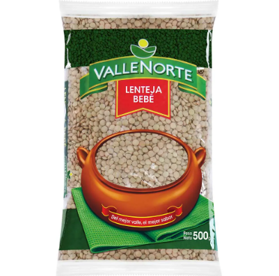 VALLENORTE LENTEJA BEBE 500GR