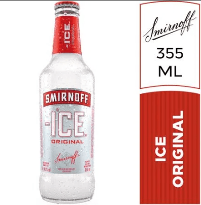 SNIRNOFF ICE RED 355ML