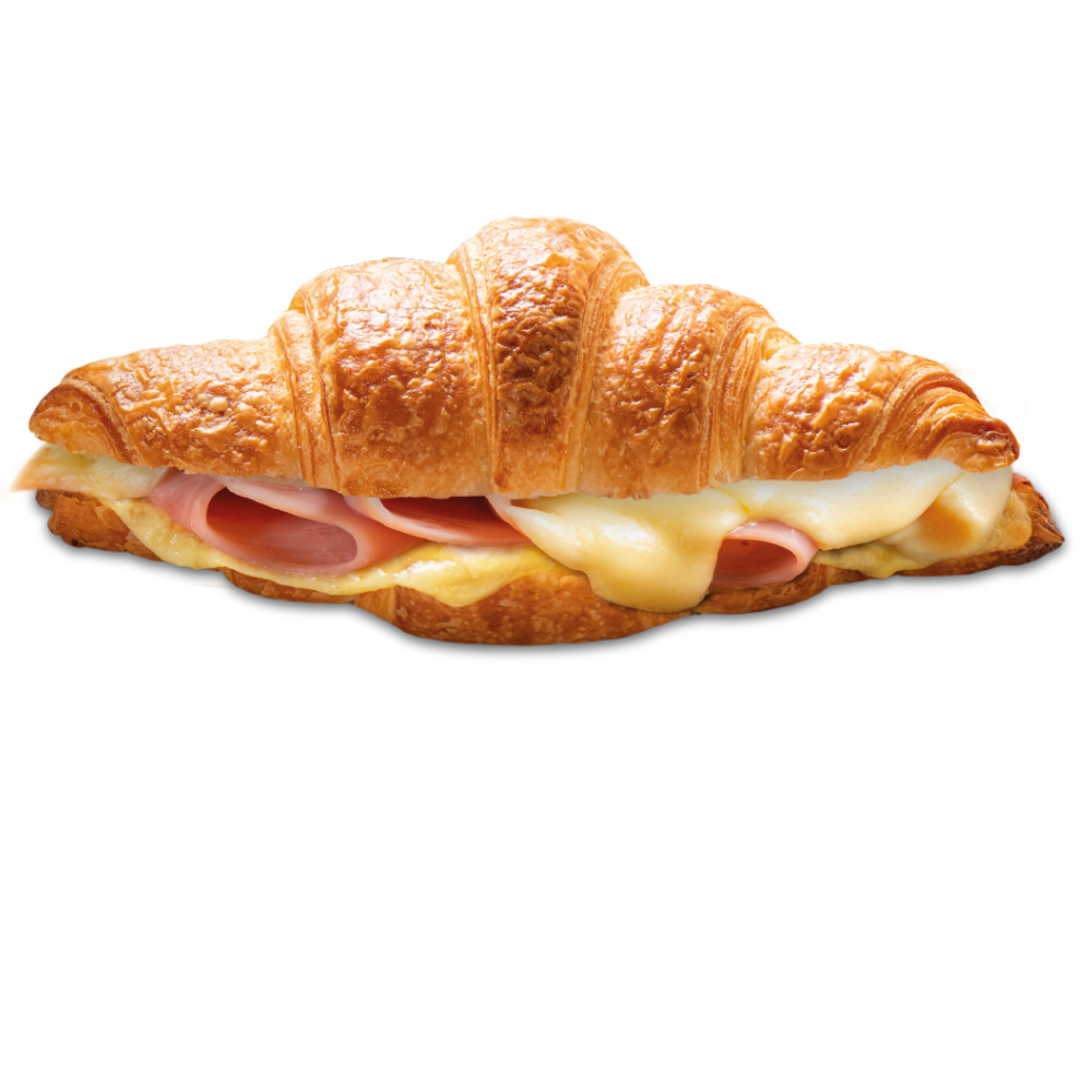 Croissant de Jamón y Queso