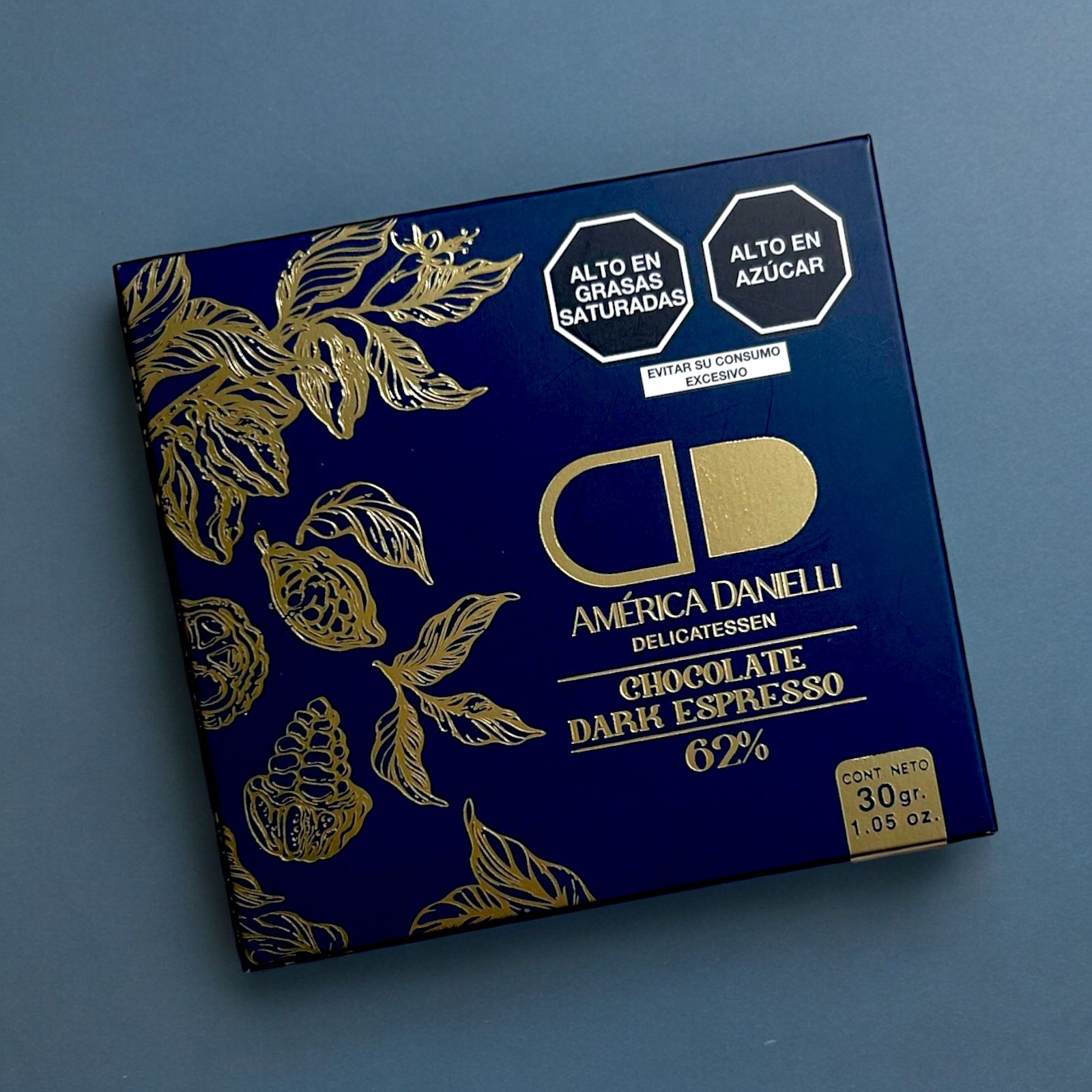CHOCOLATE ESPRESSO CAFÉ 62% CACAO