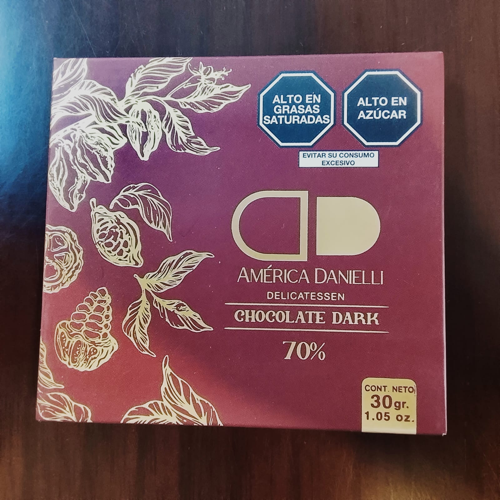 CHOCOLATE DE QUILLABAMBA, CUZCO, 70% CACAO