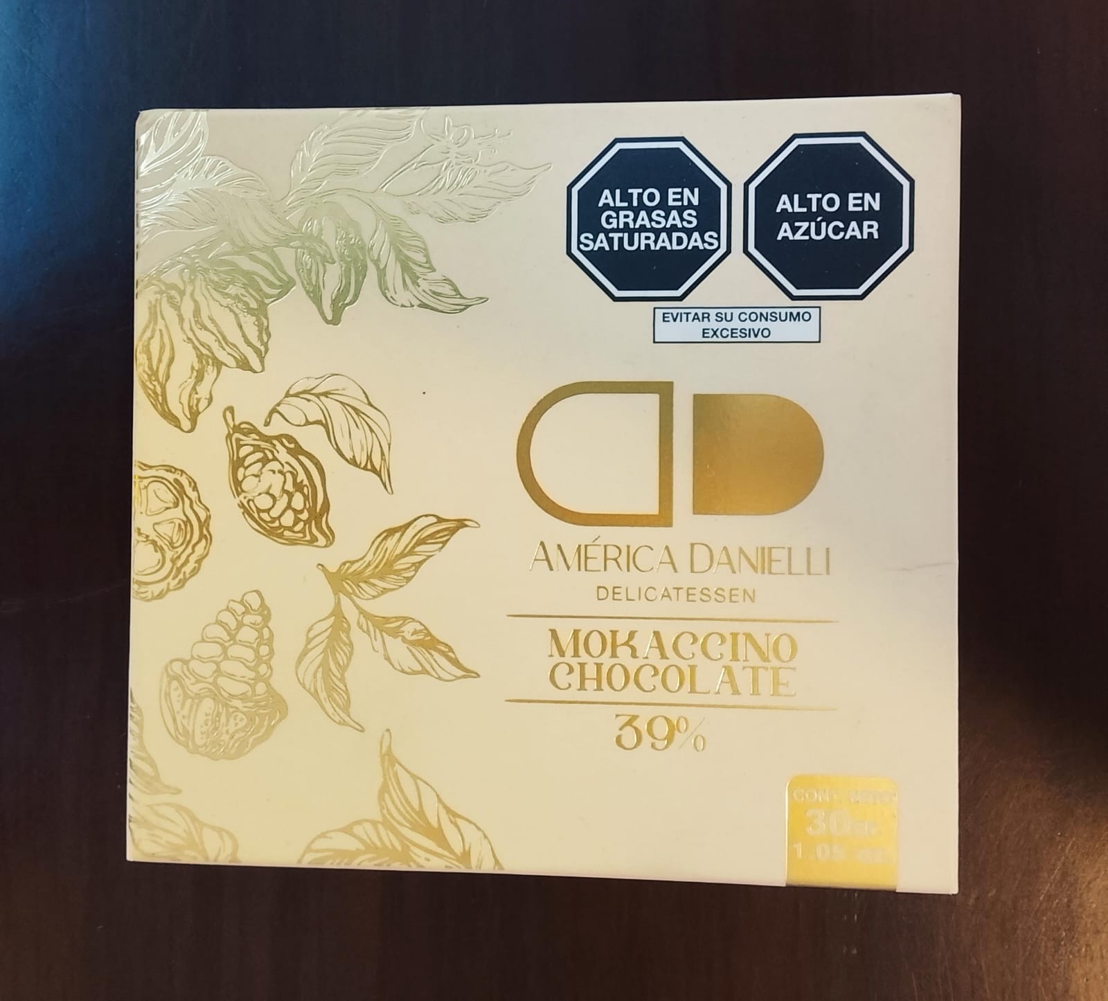 CHOCOLATE MOKACCINO, 39% CACAO