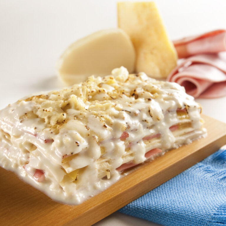 LASAGNA DE JAMÓN Y QUESO
