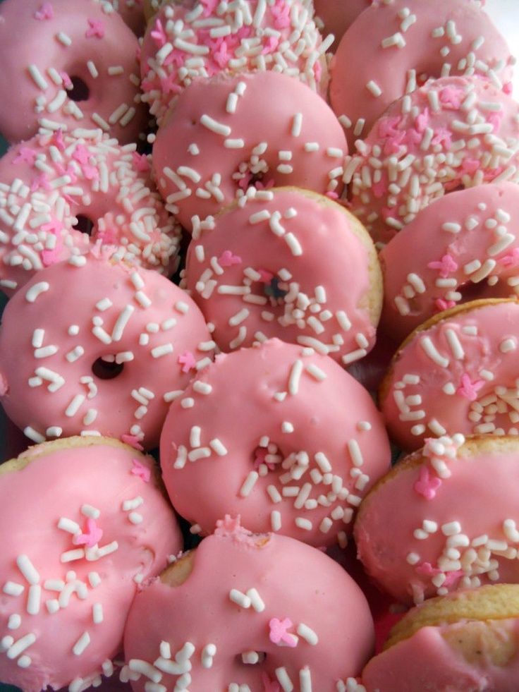 MINI DONUTS DE FRESA IMPORTADAS DE BELGICA