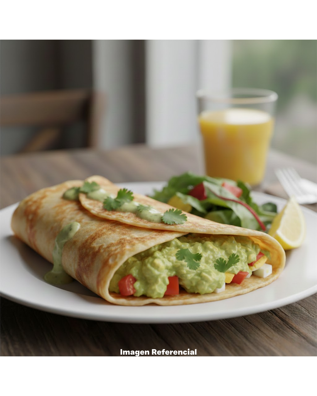 Crepé vegetariano