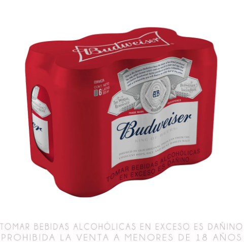 LOCURA CON BUDWEISER LATA