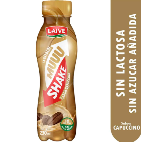 LECHE UHT LAIVE MUUUSHAKE CAPUCCINO 230ML