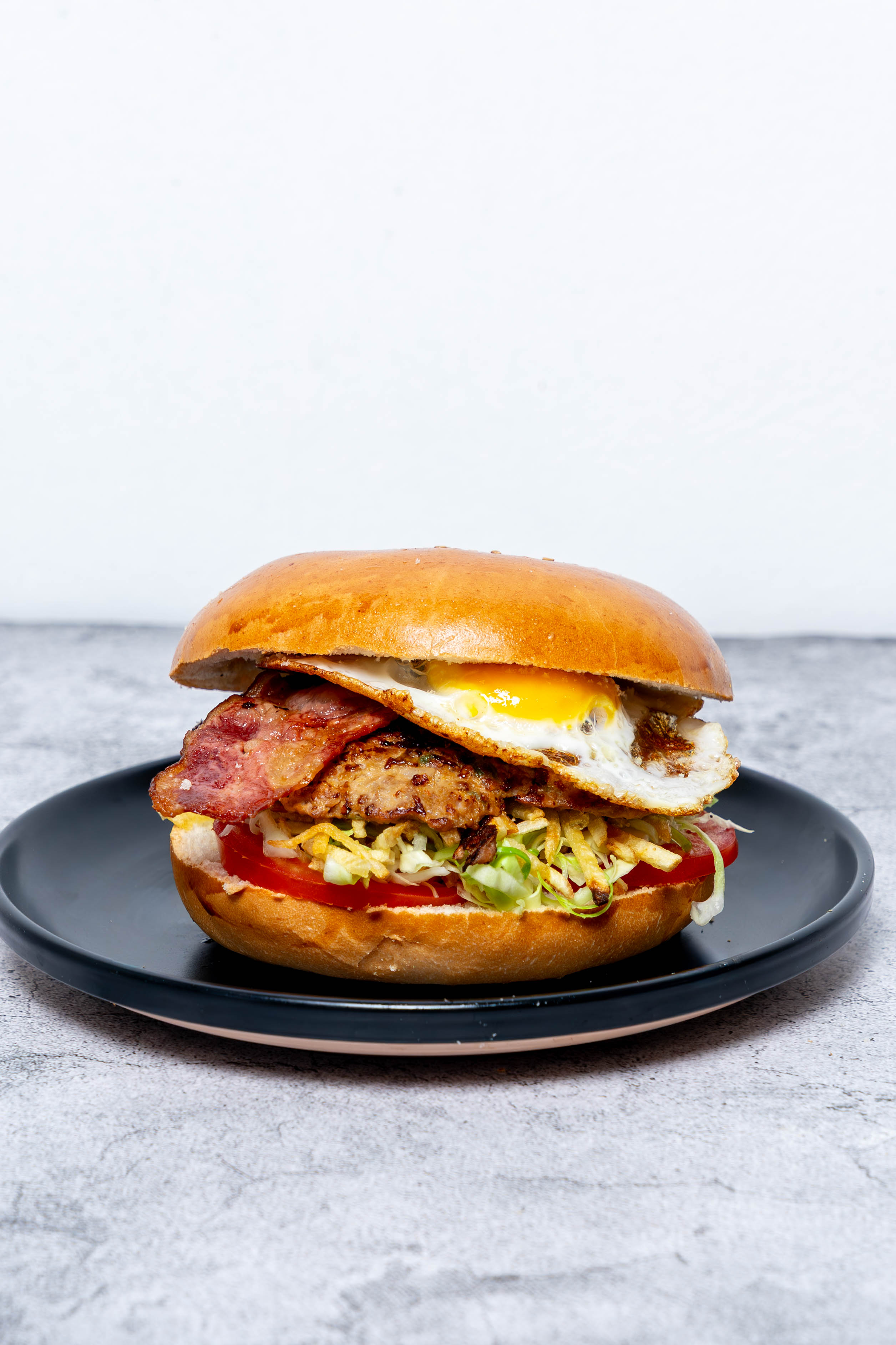Hamburguesa Royal + Tocino