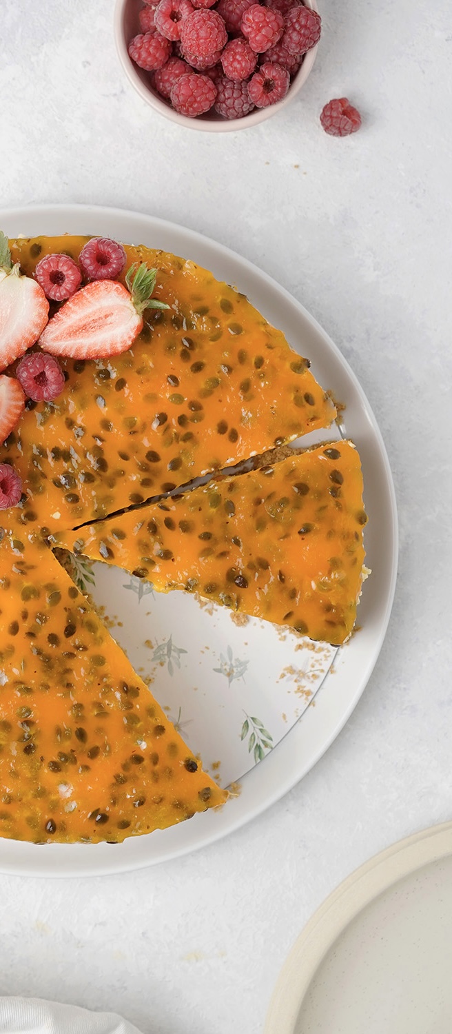 Cheesecake de Maracuya