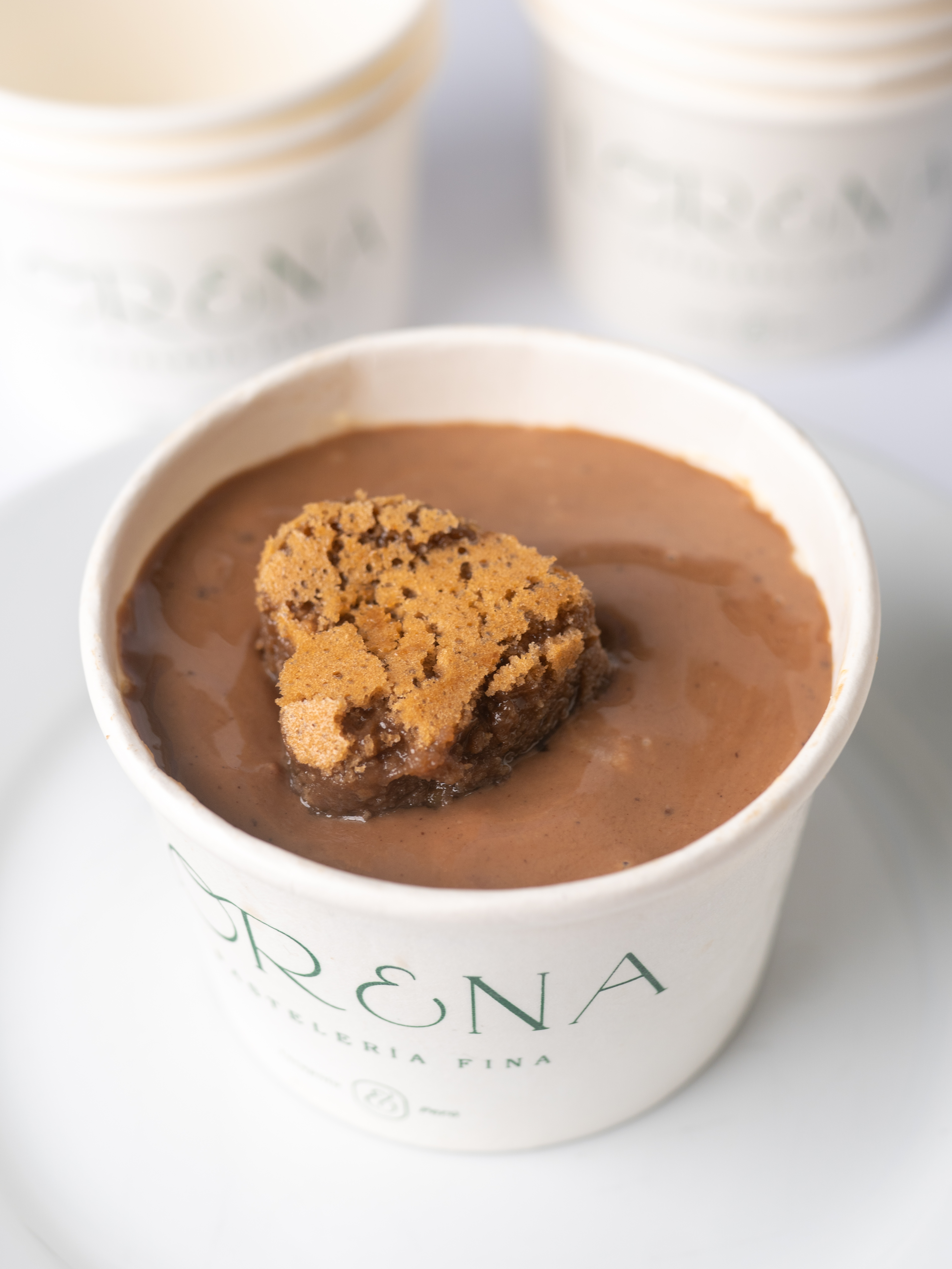 Cheesecake de Chirimoya y Brownie