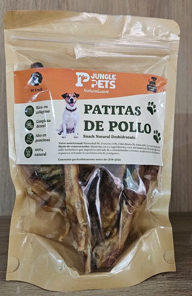Patitas de Pollo Deshidratadas
