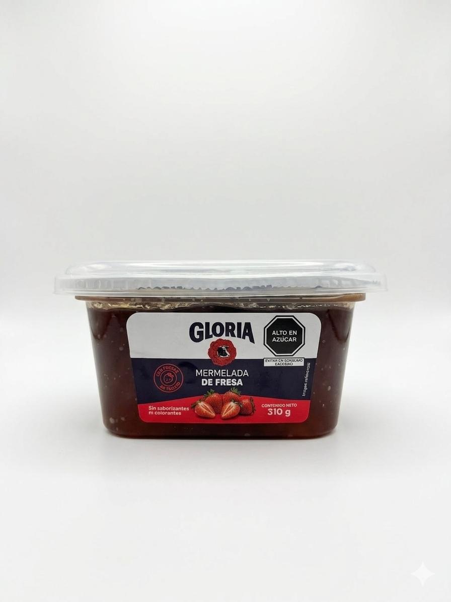 MERMELADA GLORIA FRESA POTE 310G