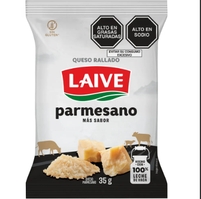 QUESO LAIVE PARMESANO RALLADO 35G