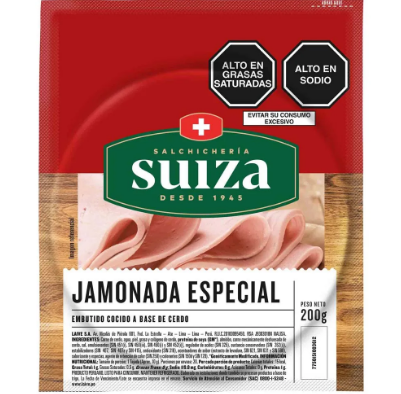 JAMONADA ESPECIAL SUIZA PAQ. 100GR