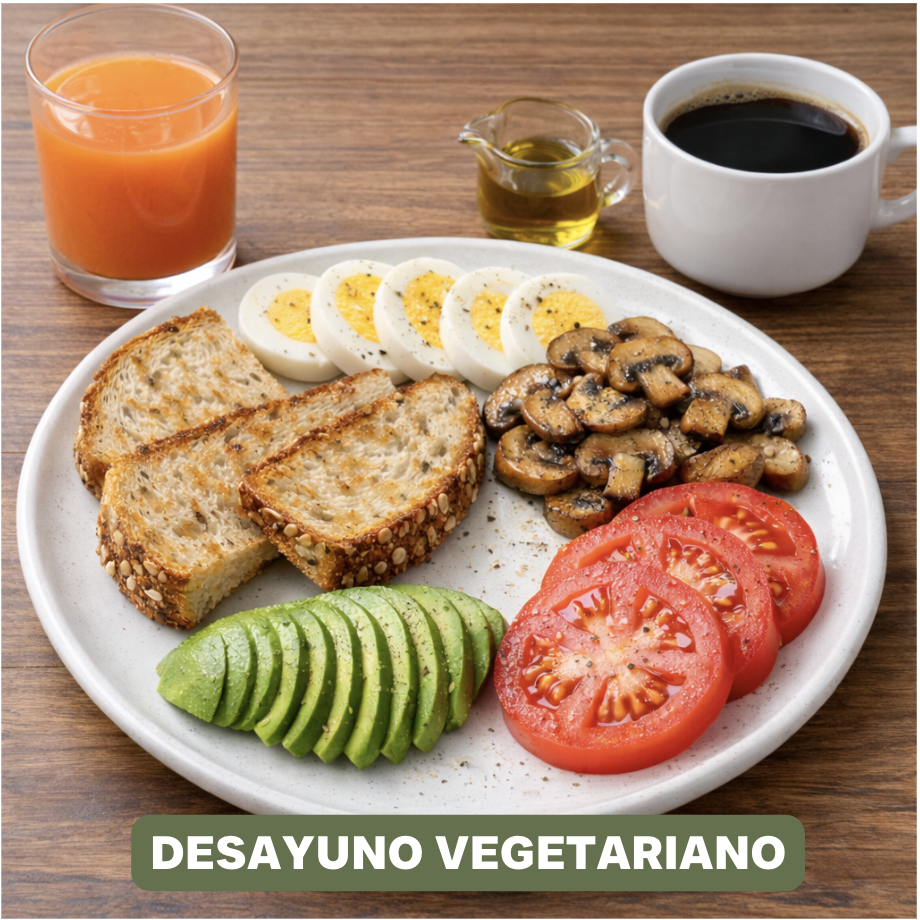 Desayuno Vegetariano