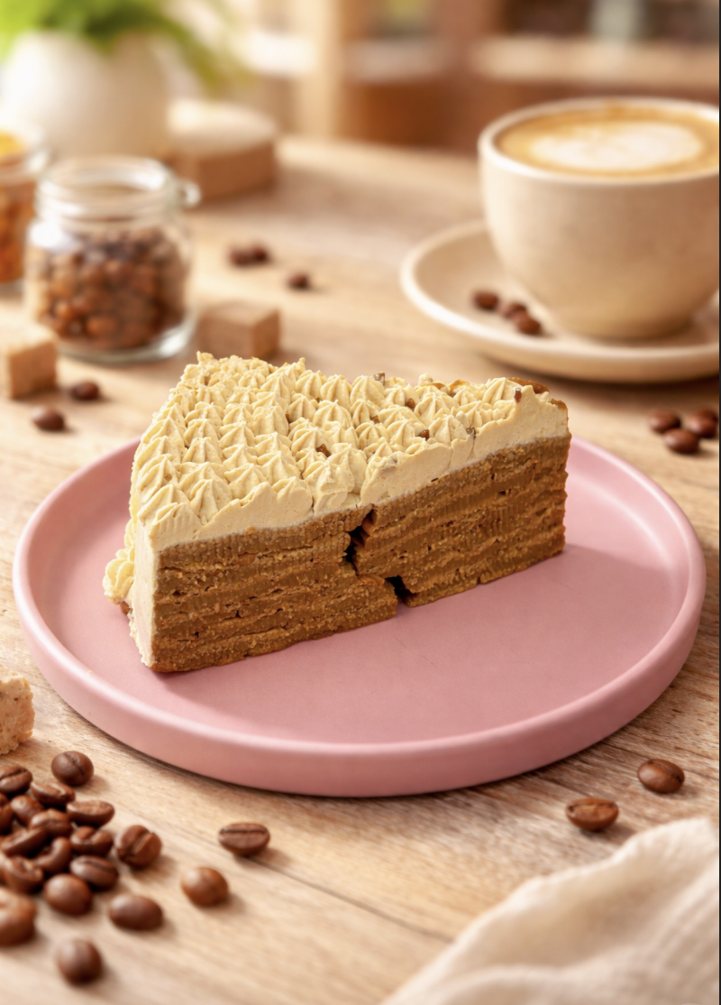 Torta de Galleta de Café