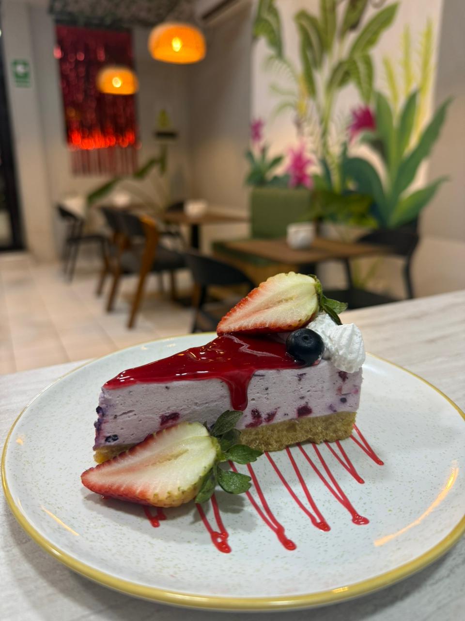 CHEESECACKE DE FRUTOS ROJOS