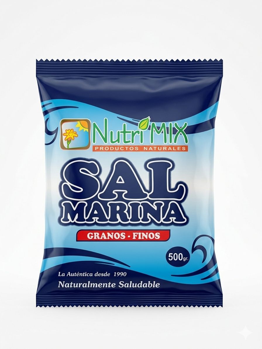 NUTRI MIX SAL MARINA GRANOS FINOS 500G