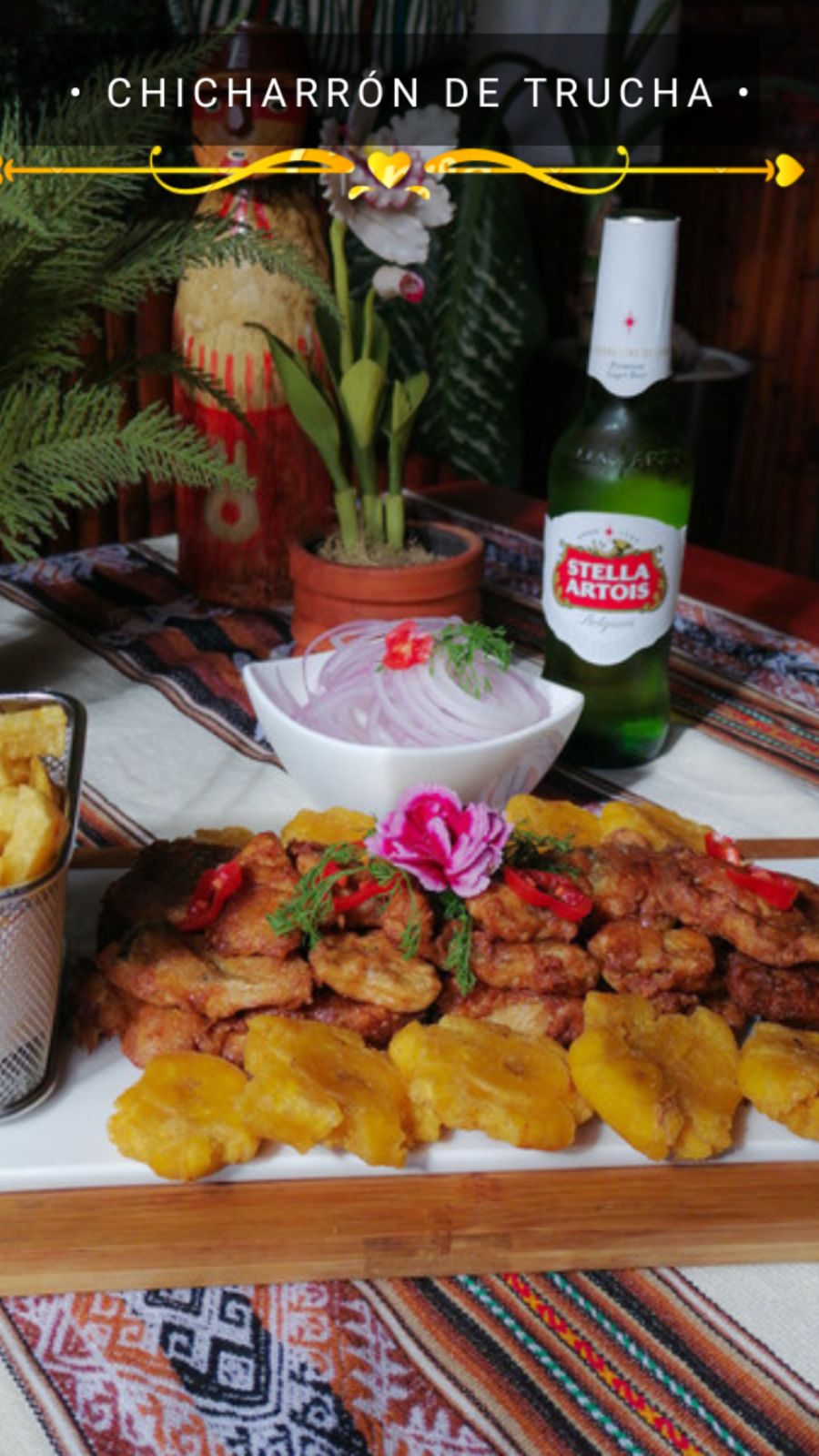 Chicharrones de trucha