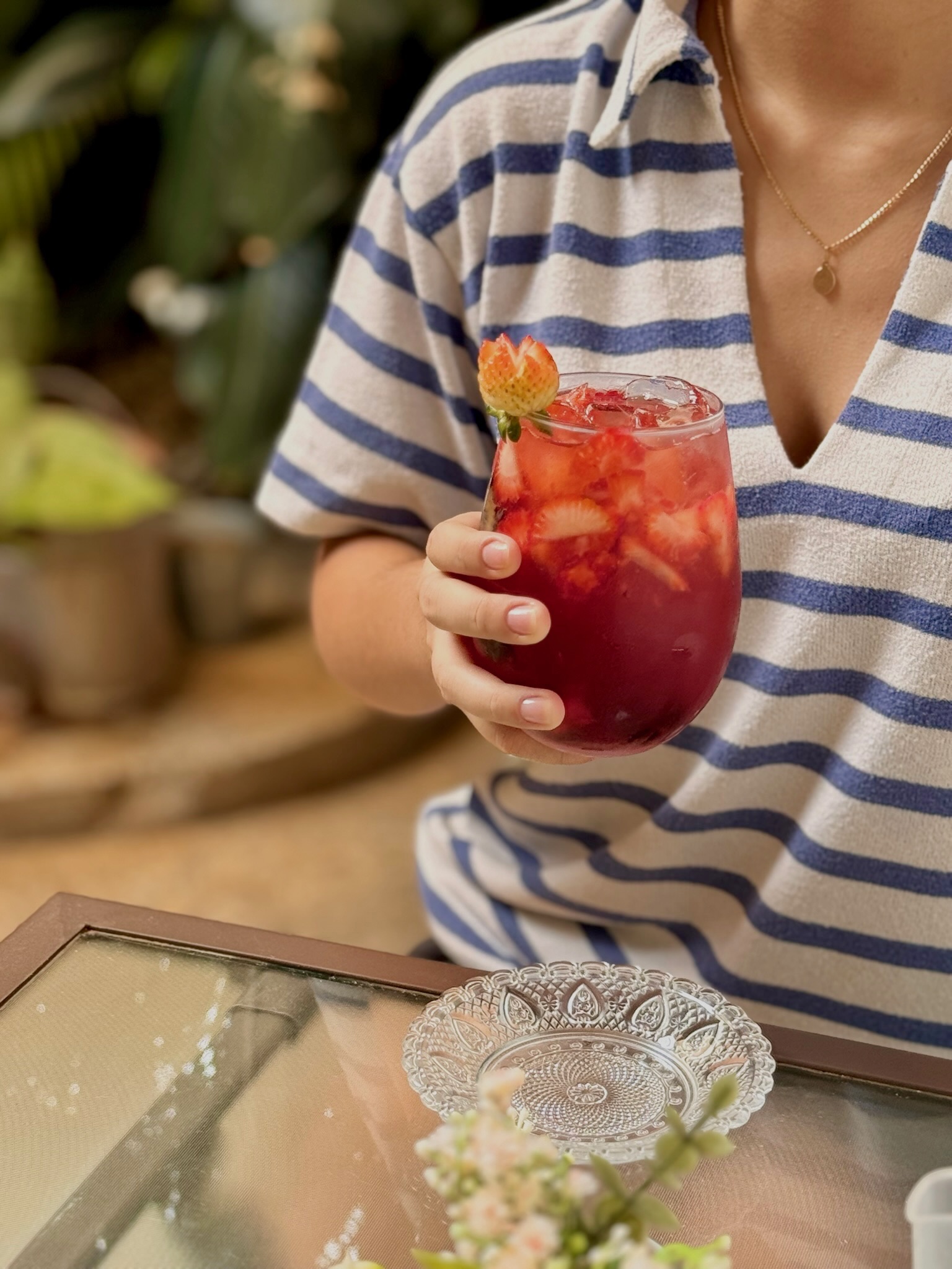 Refrescante de frutos rojos
