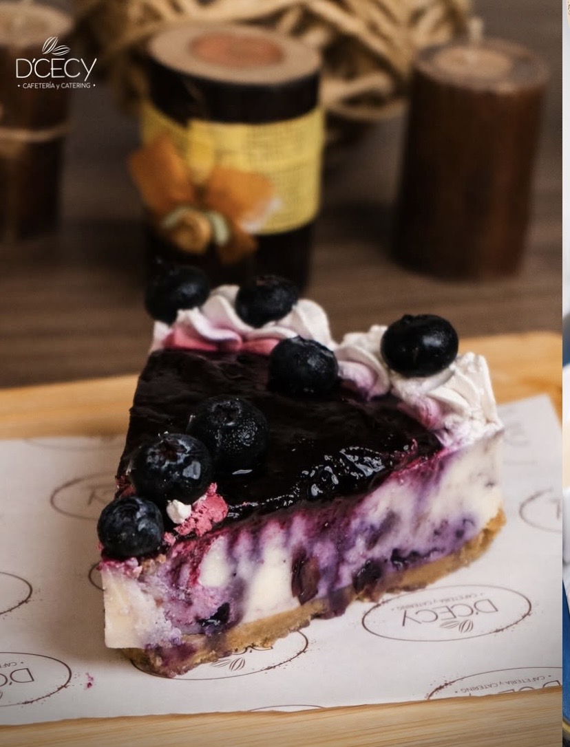 Cheesecake de Blueberry