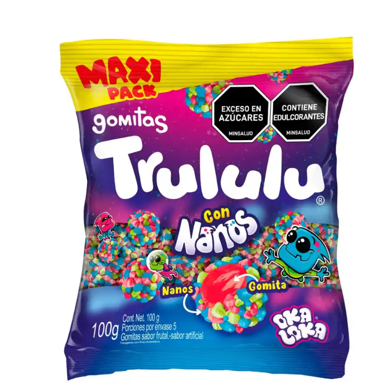 GOMITAS TRULULU CON NANOS 80G