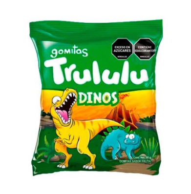 GOMITAS TRULULU DINOS 80G