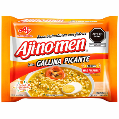 AJINO-MEN SABOR GALLINA PICANTE 80G
