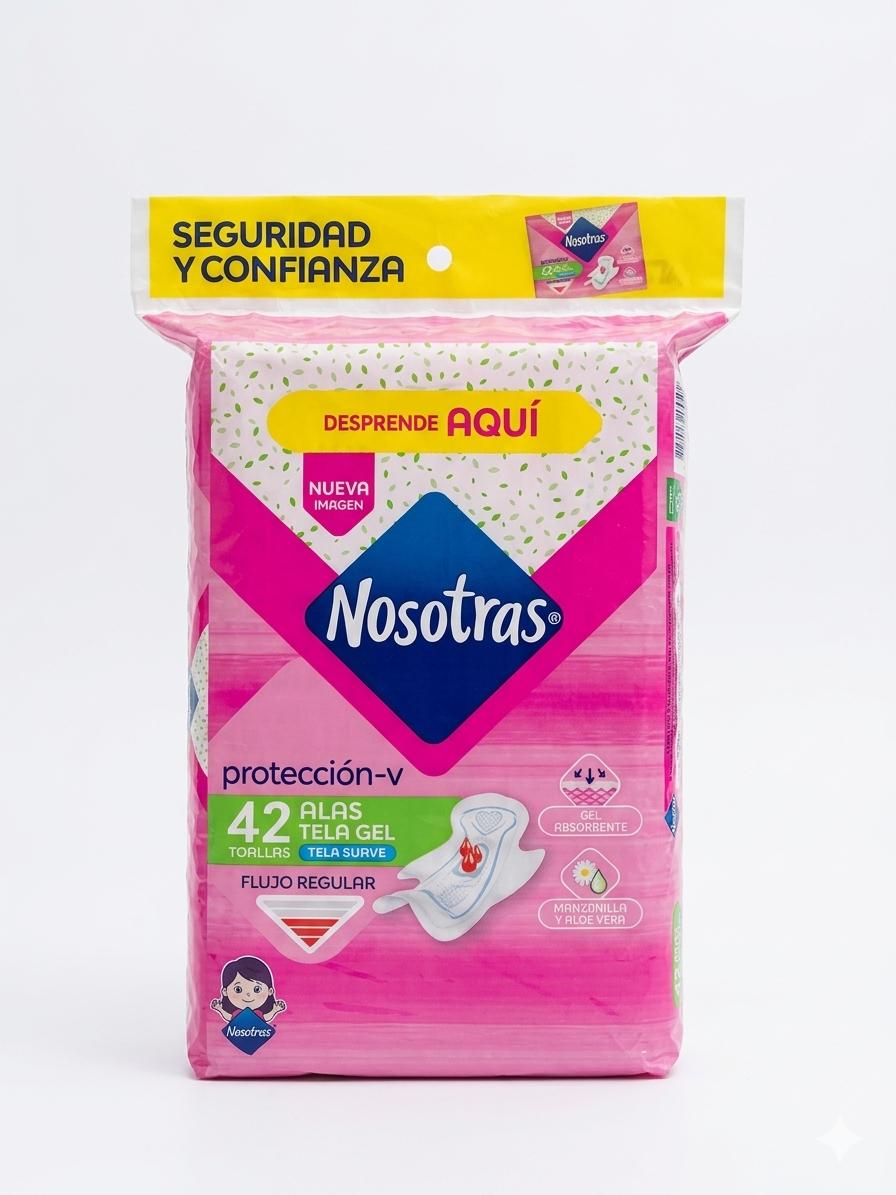 NOSOTRAS ALAS TELA GEL X UNIDAD