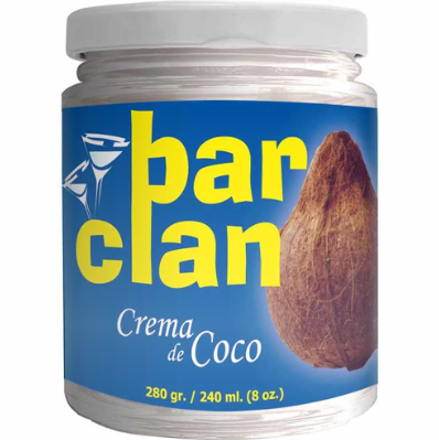 CREMA DE COCO BAR CLAN X280GR
