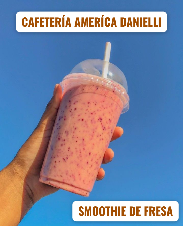 SMOOTHIE DE FRESA CON LECHE