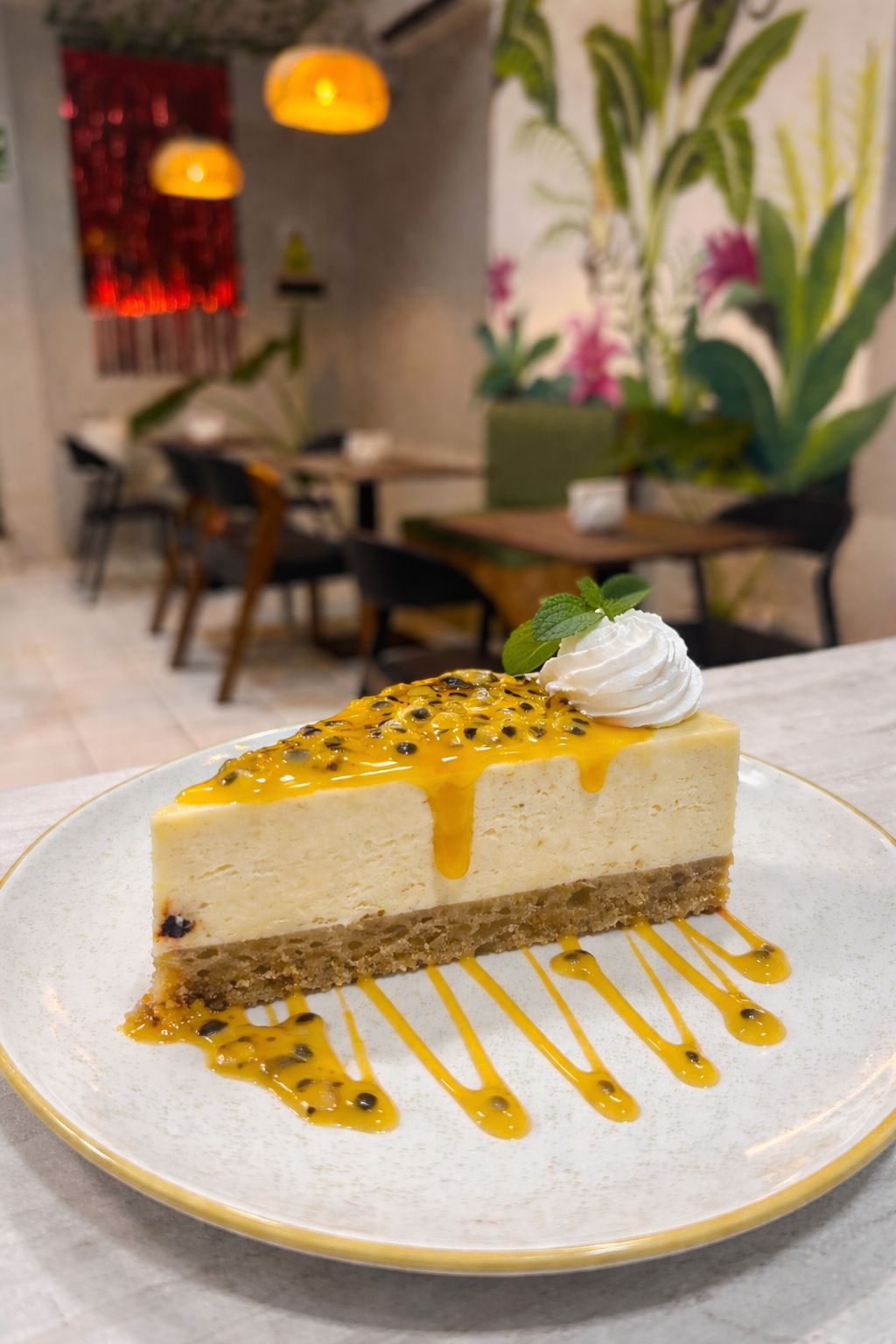 CHEESECACKE DE MARACUYA