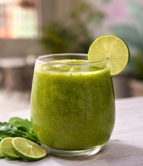 PIÑA, ESPINACA, MANZANA Y APIO