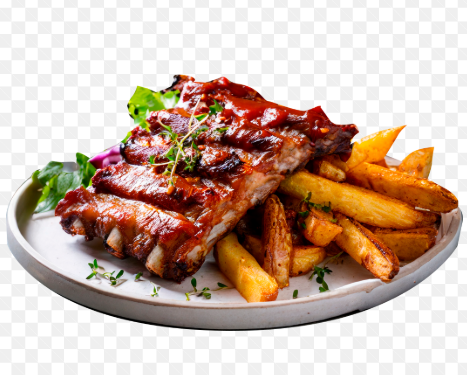 COSTILLITAS A LA BBQ