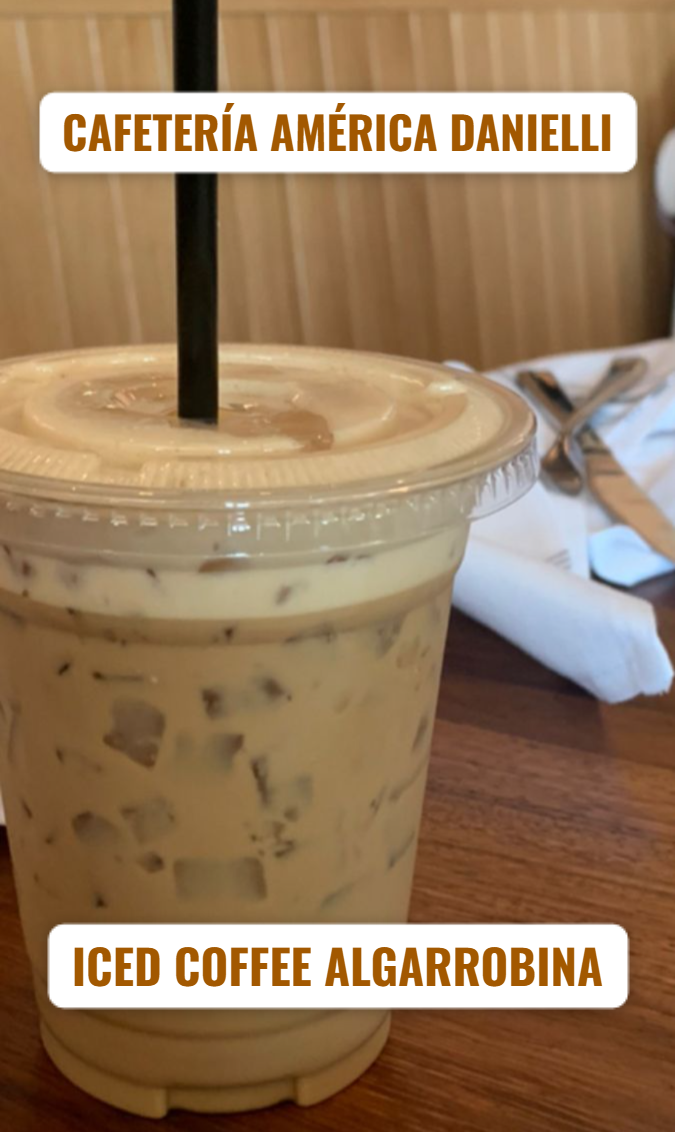 ALGARROBINA ICED COFFEE