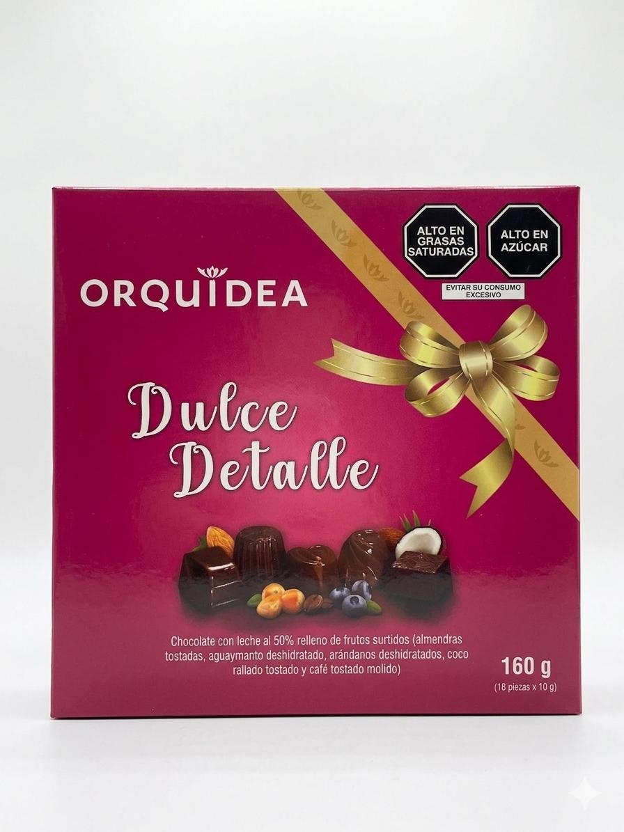 BOMBONES RELLENOS DULCE DETALLE X 16 UND