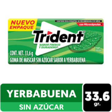 TRIDENT MYSTIC YERBABUENA 33.6G