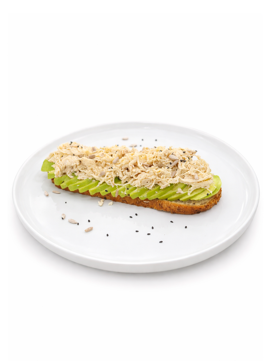 Tostón de Palta con Pollo