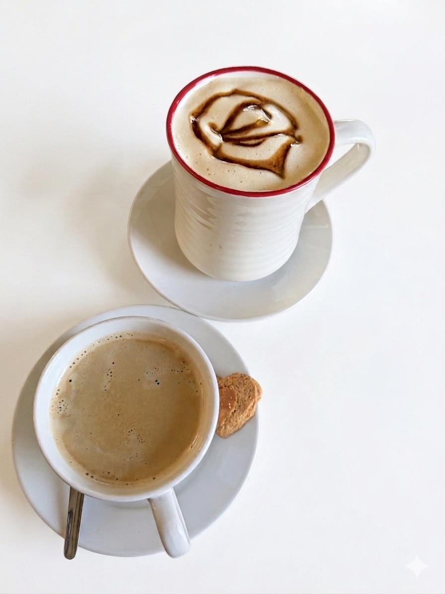 Dúo Ponche y Café Americano